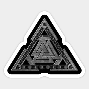 Valknut Symbol Sticker